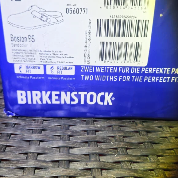 Birkenstock Boston PS Sandals in Sand - Picture 3 of 5